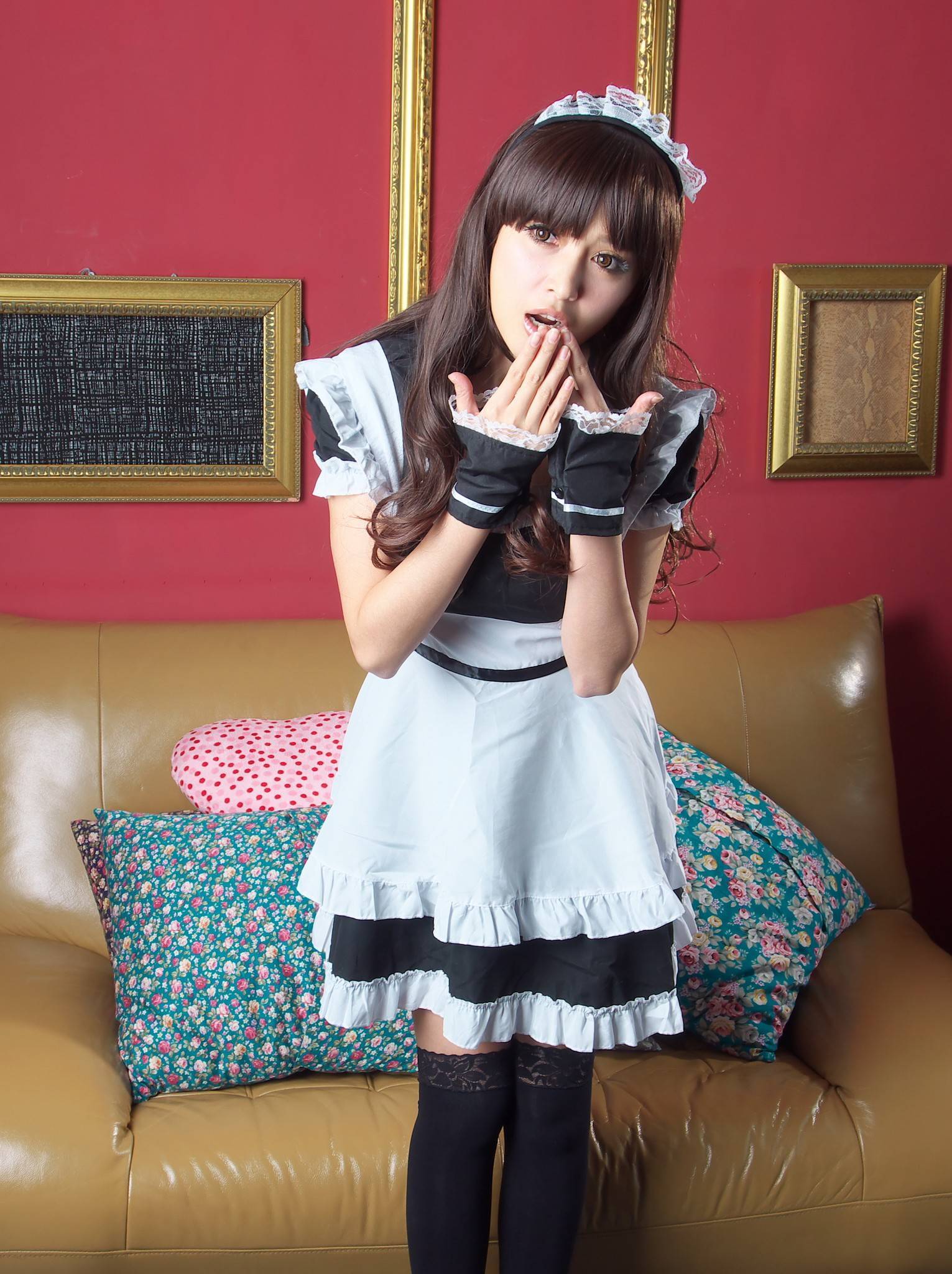 Beautyleg 模特 许恬瑜 黑丝女仆装